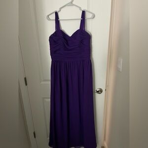 Elegant Purple Women's Dress